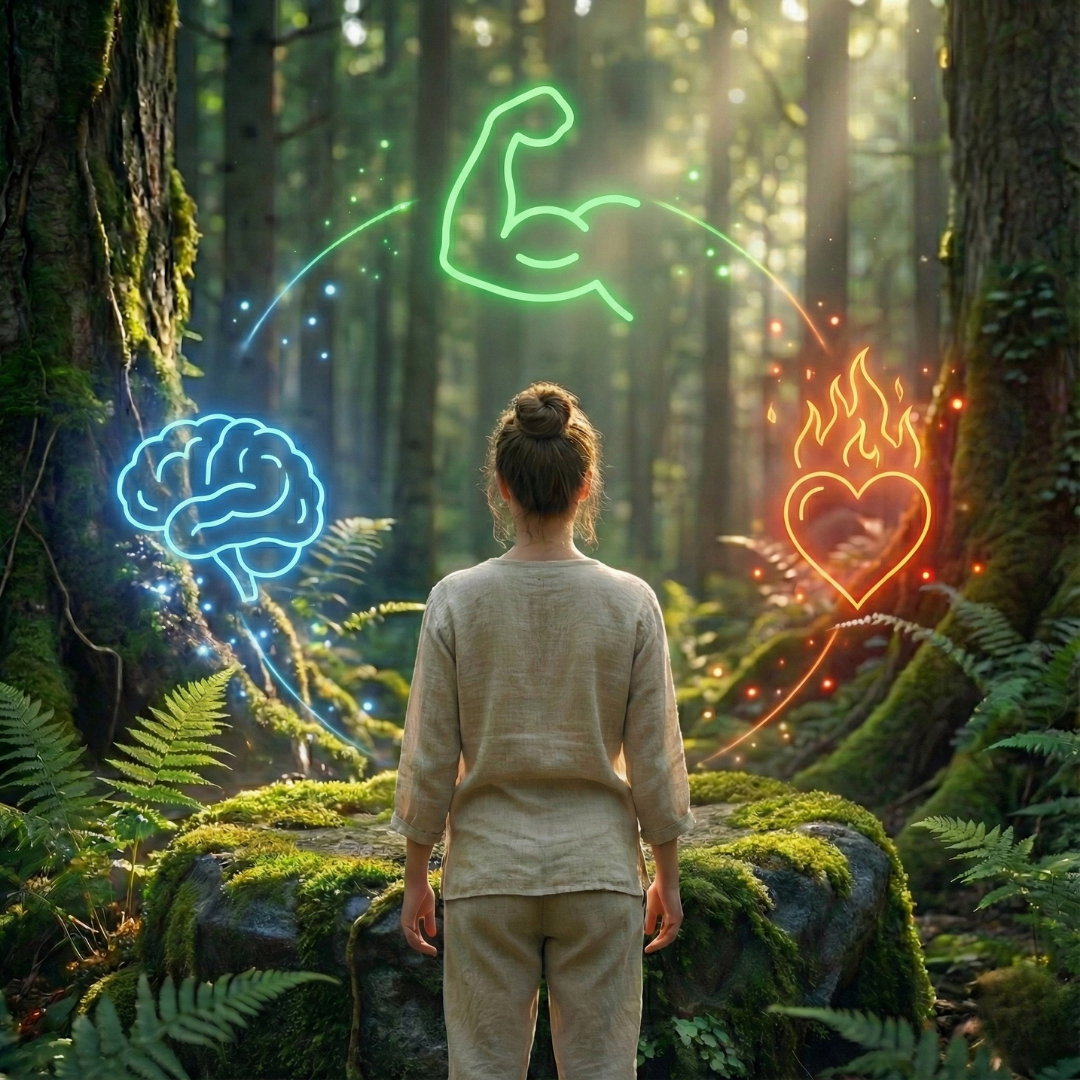 Body, mind and passion in balance